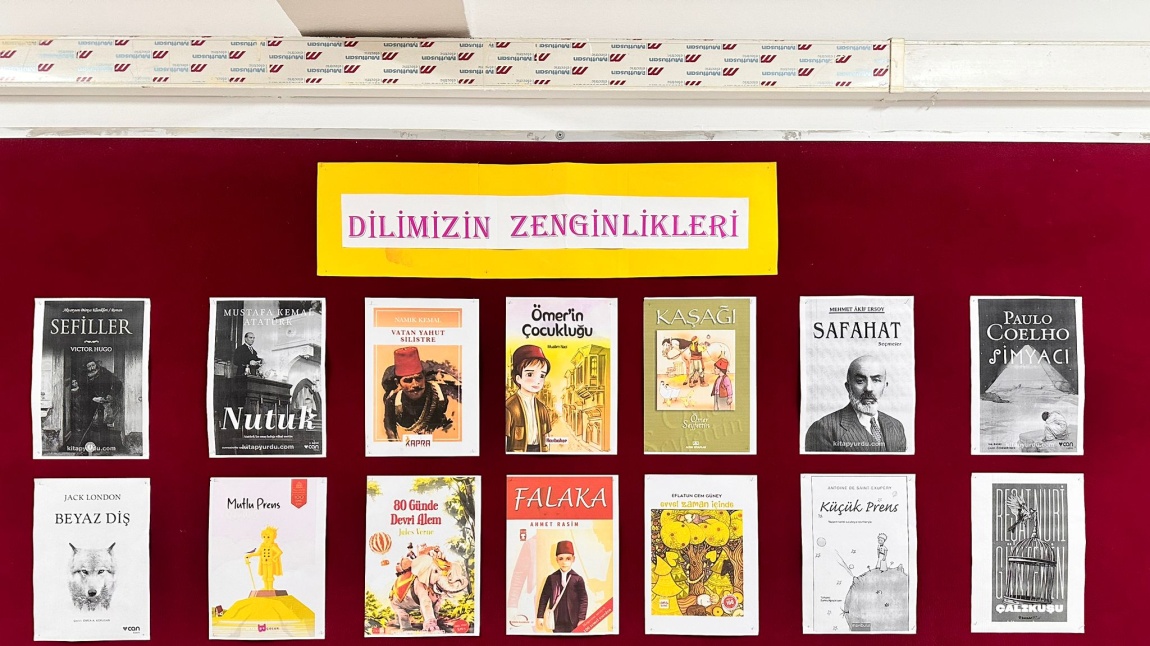 DİLİMİZİN ZENGİNLİKLERİ PROJESİ PANO ÇALIŞMASI